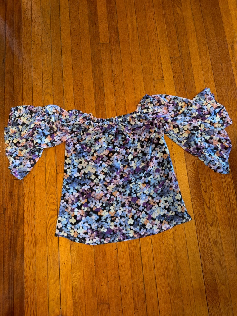 Olivaceous off shoulder top